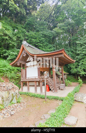 Kasuga Shrine subordonné au motif de sanctuaire Shinto Ujigami dans la ville de Uji près de Kyoto, Japon Banque D'Images