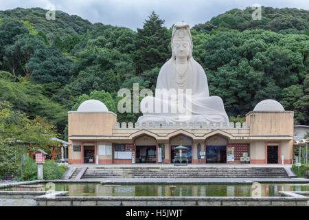 Mémorial de guerre ryōzen Kannon WW II de culte. Banque D'Images