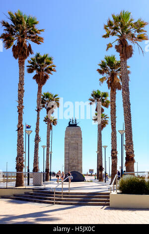 Moseley Square, Glenelg, Australie du Sud et de la plage la plus populaire station de divertissement. Banque D'Images