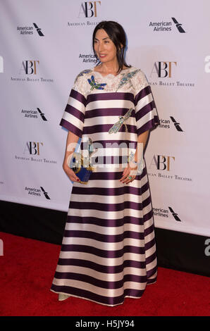 New York, États-Unis. 20 Oct, 2016. Anh Duong assiste à l'American Ballet Theatre 2016 Gala d'automne au Lincoln Center. © Lev Radin/Pacific Press/Alamy Live News Banque D'Images