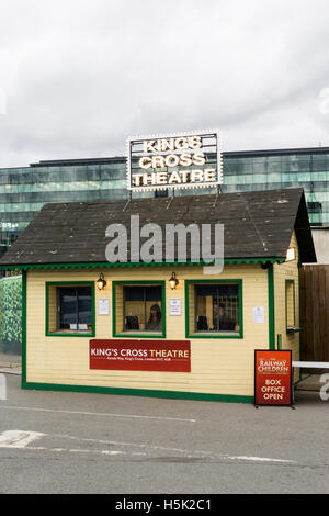 La billetterie pour le théâtre King's Cross temporaire Banque D'Images