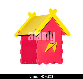 Nichoir en plastique isolé Banque D'Images