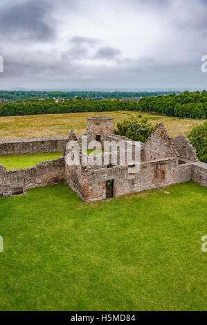 Image d'une petite chapelle sur le terrain de Craigmillar castle, Édimbourg, Écosse. Banque D'Images