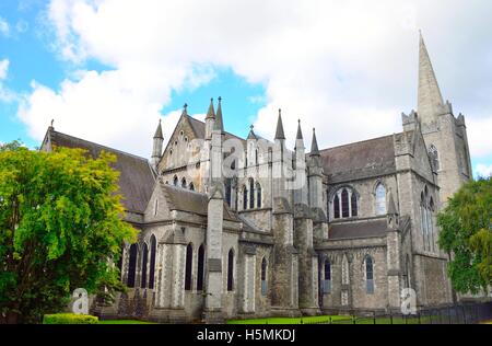 La cathédrale St Patrick à Dublin, Irlande Banque D'Images