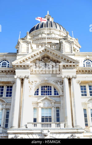 Le port de Liverpool building at the Pier Head à Liverpool, Merseyside, Royaume-Uni Banque D'Images