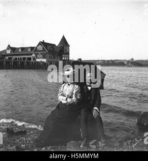 'Castine, Belfast, et Northport photos, 2 août 1899" Banque D'Images