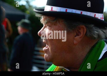 Le roi David de Jakins Conker Warmington participe à des championnats du monde à Southwick, Conker Northants., 9 octobre 2016. Photos pour le télégraphe par John Robertson. Banque D'Images