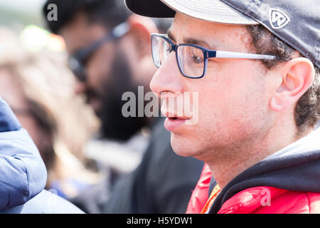 Melbourne, Australie. 21 Oct, 2016. MELBOURNE, AUSTRALIE - Le 22 octobre : MotoGP fans au cours de la 2016 Grand Prix Moto d'Australie Michelin à 2106 Grand Prix Moto d'Australie Michelin, l'Australie le 21 octobre 2016. Photo : Dave Hewison Crédit : Dave Hewison Sports/Alamy Live News Banque D'Images