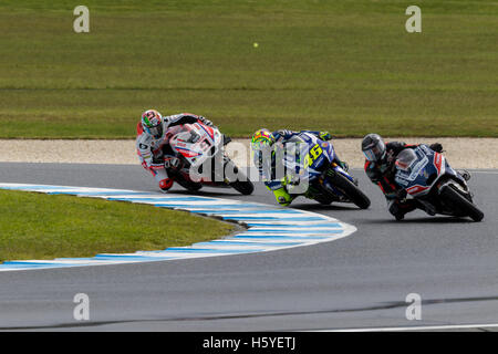 Melbourne, Australie. 21 Oct, 2016. MELBOURNE, AUSTRALIE - 22 octobre 2016 : au cours de la Grand Prix Moto d'Australie Michelin à 2106 Grand Prix Moto d'Australie Michelin, l'Australie le 21 octobre 2016. Photo : Dave Hewison Crédit : Dave Hewison Sports/Alamy Live News Banque D'Images