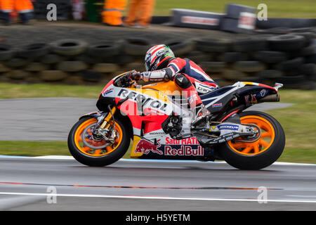 Melbourne, Australie. 21 Oct, 2016. MELBOURNE, AUSTRALIE - Le 22 octobre : Moto3 au cours de la 2016 Grand Prix Moto d'Australie Michelin à 2106 Grand Prix Moto d'Australie Michelin, l'Australie le 21 octobre 2016. Photo : Dave Hewison Crédit : Dave Hewison Sports/Alamy Live News Banque D'Images