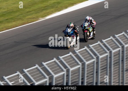 Melbourne, Australie. 23 Oct, 2016. Dimanche matin au cours de l'action Michelin 2016 Grand Prix Moto d'Australie 2106 au Grand Prix Moto d'Australie Michelin, l'Australie le 23 octobre 2016. Photo : Dave Hewison Crédit : Dave Hewison Sports/Alamy Live News Banque D'Images