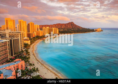 Honolulu, Hawaii. Banque D'Images