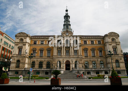 Hôtel de ville de Bilbao en Espagne Banque D'Images