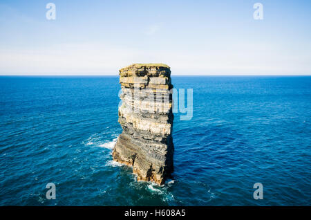 Downpatrick Head, Comté de Mayo, Irlande Banque D'Images