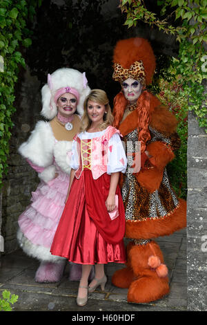 Pantomime Cinderella Press Photo Shoot Banque D'Images