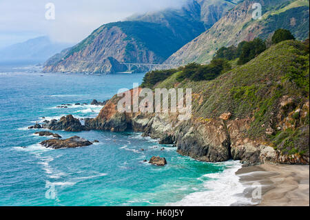 Big Sur Californie Banque D'Images