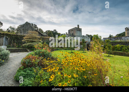 Jardin à Buckland Abbey, Devon, Royaume-Uni. Site du patrimoine britannique. Banque D'Images