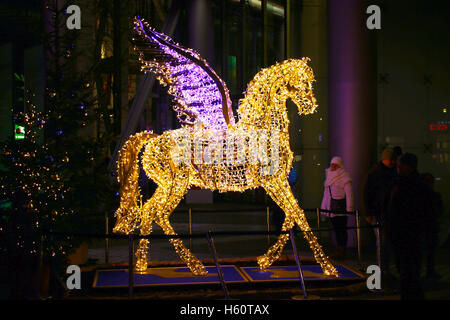 Saison de Noël ouvert au Sony Center sur Décembre 12, 2014 à Berlin, Allemagne. Banque D'Images