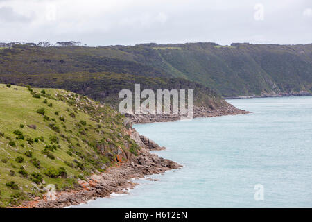 Cape Willoughby de Conservation Park sur Kangaroo Island, Australie du Sud Banque D'Images