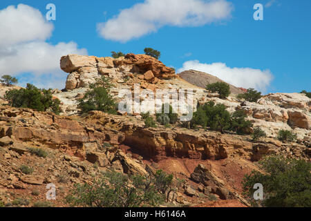 Capitol Reef National Park dans l'Utah, USA Banque D'Images