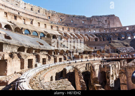 ROME, ITALIE - 12 octobre 2016 : Photo de ruines du Colisée Banque D'Images