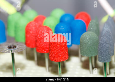 Linge manucure, pédicure , conseils , beauté et soins du corps historique Banque D'Images