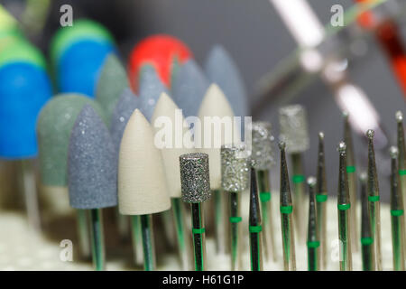 Linge manucure, pédicure , conseils , beauté et soins du corps historique Banque D'Images