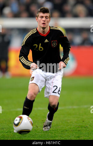 Toni Kroos, match de football international, Allemagne - Argentine 0:1, l'Allianz-Arena, Munich, Bavière Banque D'Images