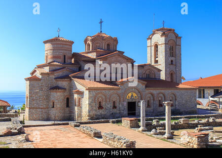 Monastère de Saint Clement, Ohrid, Macédoine (ARYM) Banque D'Images