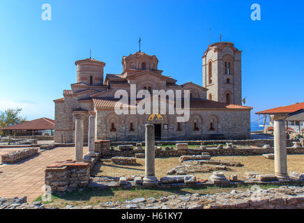 Monastère de Saint Clement, Ohrid, Macédoine (ARYM) Banque D'Images