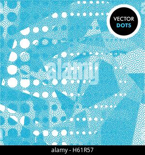 Résumé Contexte L'hiver. Points de neige modèle vectoriel. Illustration de Vecteur