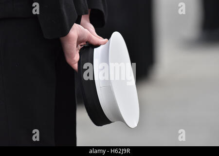 Londres, Royaume-Uni. 23 octobre 2016. Les Cadets de la parade des Horse Guards à Trafalgar Square pour célébrer Trafalgar Day. © Matthieu Banque D'Images