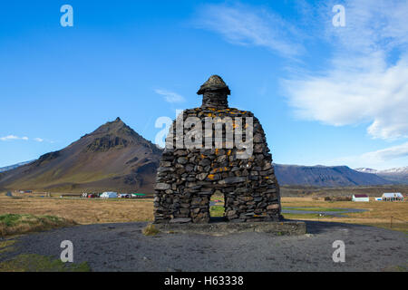 L'installation d'art, de l'Islande Banque D'Images