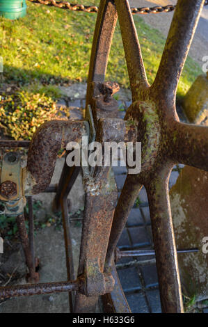 L'eau, pompe, industrial, dorset, automne, crank, vilebrequin, public Banque D'Images