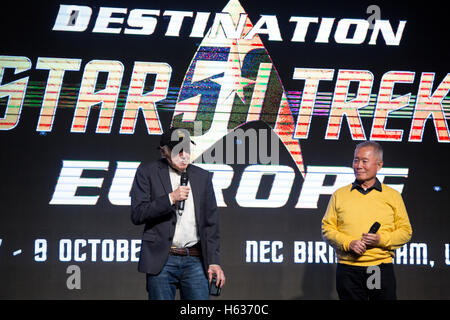 La Destination Star Trek convention tenue à NEC près de Birmingham pour célébrer 50 années de la série. Banque D'Images