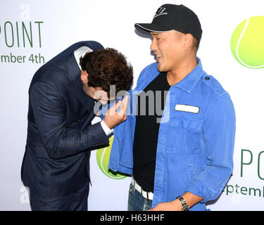 Jeremy Sisto et Gene Hong arrive à la projection spéciale de" "Break Point" au Chinois TCL 6 cinémas à Hollywood Banque D'Images