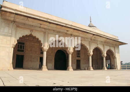 Khas Mahal, le Fort Rouge, Old Delhi, Inde, sous-continent indien, en Asie du Sud Banque D'Images