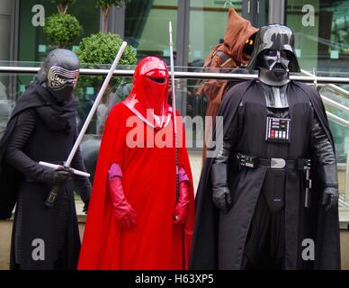 Star wars empire strikes back costumes Banque D'Images