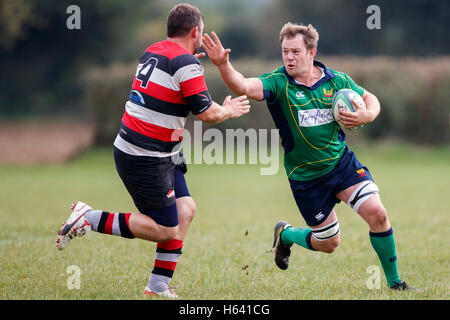 NDRFC 1XV vs Frome RFC 1er XV - Dorset, Angleterre. NDRFC dvd transfert d'attaquer. Banque D'Images