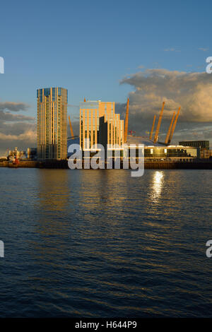 Intercontinental Hotel - Londres l'O2, Waterview Drive , Greenwich, London SE10, Royaume-Uni Banque D'Images