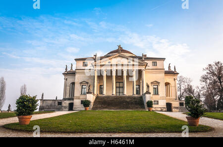 Villa la Rotonda conçu par Andrea Palladio Banque D'Images