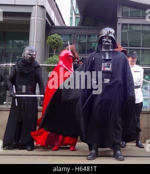 Star wars Sheffield costumes hors de cette manifestation mondiale 2016 Banque D'Images