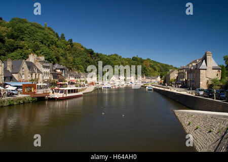 Port De Dinan, Dinan, Côtes-d'Armor, (22), France Banque D'Images