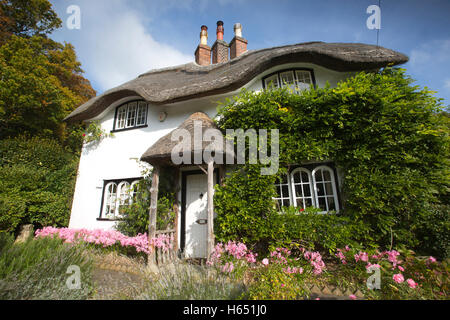 Cottage de ruche, Swan Green, Lyndhurst, New Forest, Hampshire, England, UK Banque D'Images