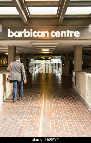 Le Barbican Center dans la ville de Londres Banque D'Images