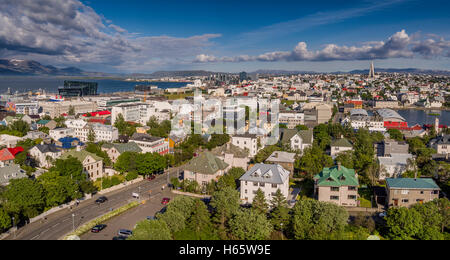 Reykjavik, Islande Banque D'Images