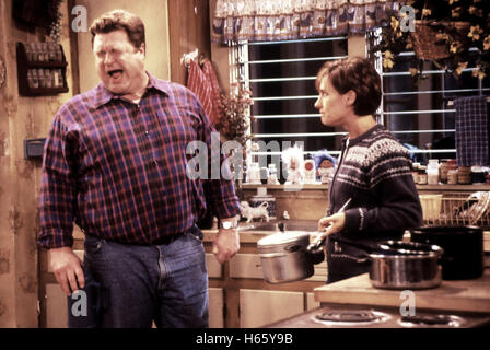 Roseanne Série TV (1988-1997), Director : Matt Williams, acteurs/Stars : Roseanne Barr, John Goodman, Laurie Metcalf Banque D'Images