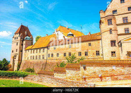 Le château de Trausnitz Landshut town Banque D'Images