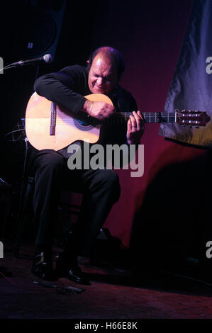 Diego Cortés flamenco espagnol chanteur et guitariste de flamenco, Rumba catalane, flamenco fussion Banque D'Images