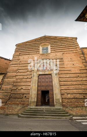 Chiesa di San Domenico, San Miniato, en Toscane, Italie, Europe Banque D'Images